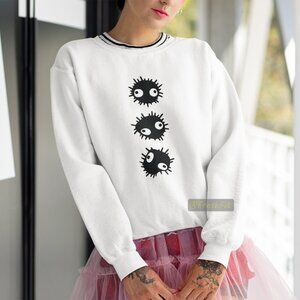 🆕Soot Sprites Fleece Crew Sweatshirt White